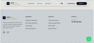 JurisFlow Legal - Premium Corporate & Relocation Law Landing Page