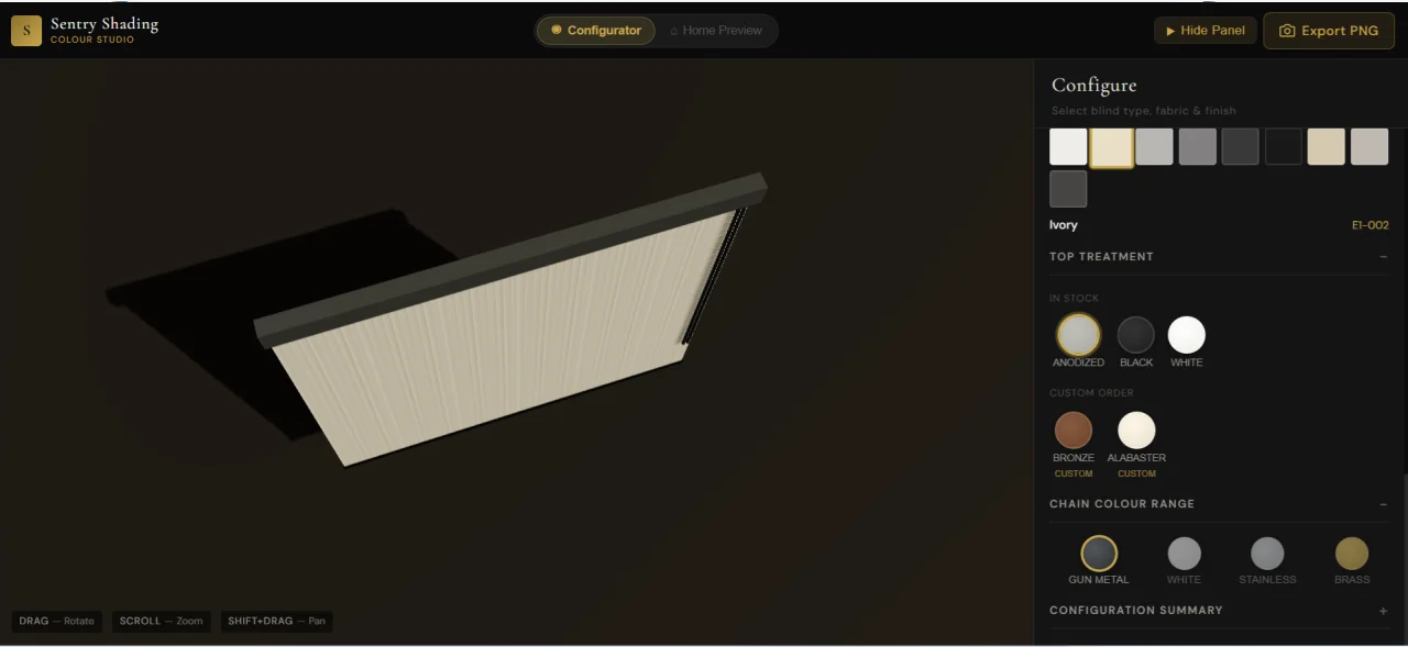 Powerful Blind Configuration Tool — screenshot 4
