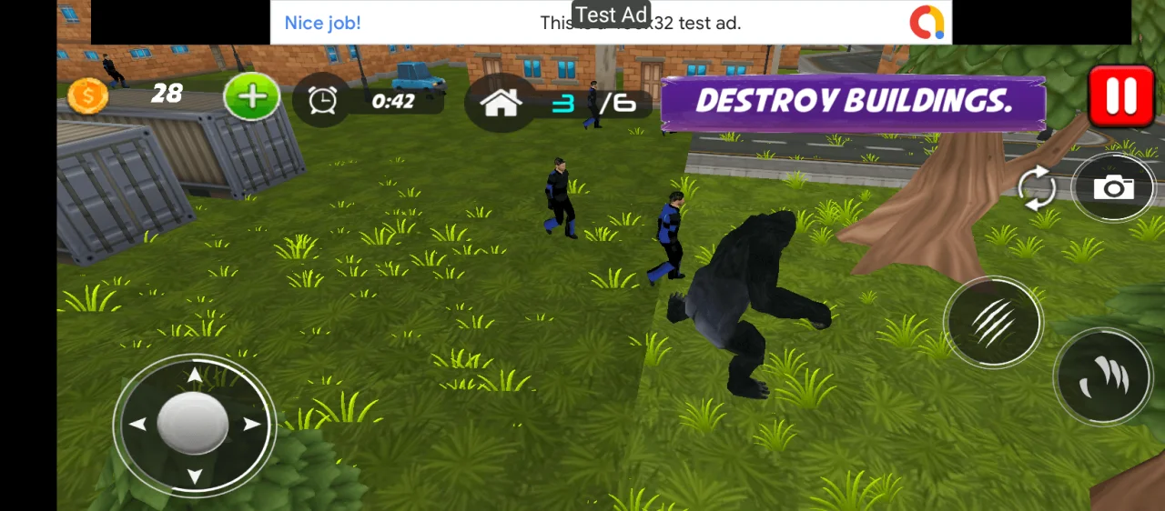 Gorilla Rampage: Angry Kong City Attack 2021 — screenshot 10
