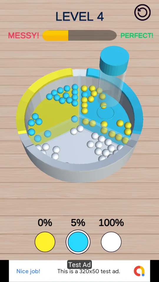 Bead Sort Puzzle Source Code AdMob — screenshot 5