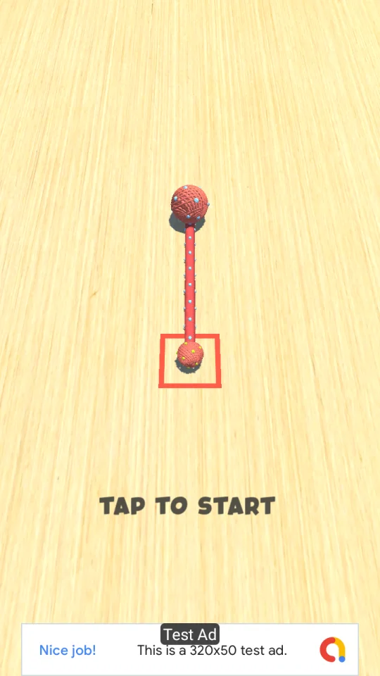 Push Rope - (Unity - AdMob) — screenshot 1