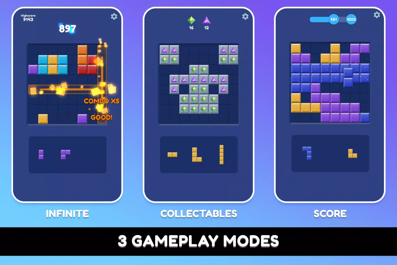 Blast Puzzle | Template + Editor — screenshot 1
