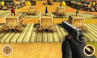 Gun Bottle Shooting Expert 3D