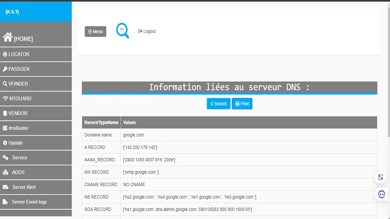 Komoye Security Tool Python — screenshot 3