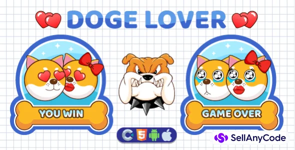 Premium Doge Lover - HTML5 Game, Construct 3