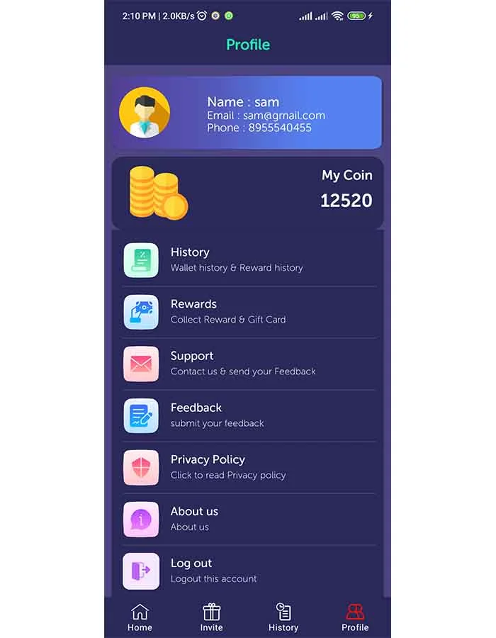 Reward App Lucky Spin + Start App Ads + Adcolony — screenshot 4