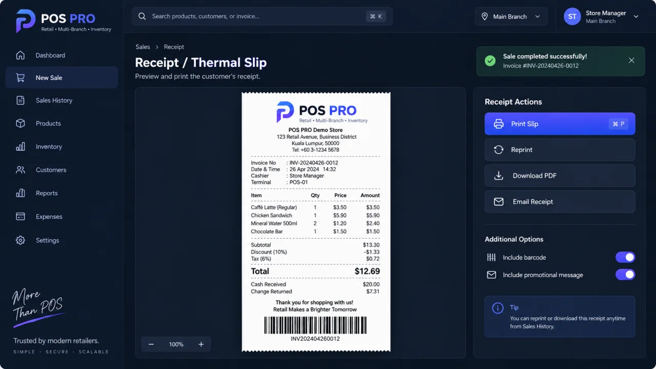 POS Pro — screenshot 1