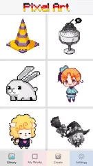 Pixel Art Color by Number