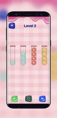 Sweet Donuts Sort Puzzle