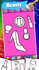 Nail Drawing Book Fashion Coloring Pages
