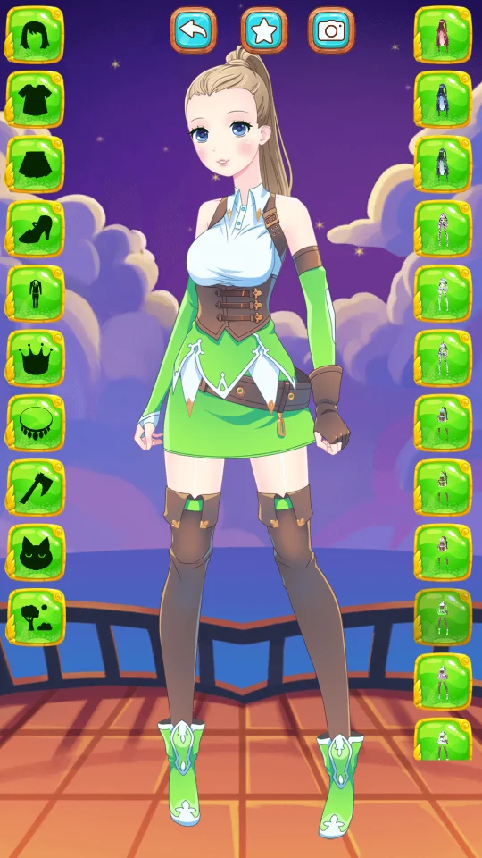 Dress Up Anime High School — screenshot 1