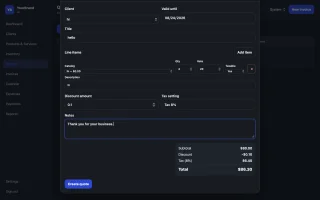 All-in-One Small Business SaaS Platform Invoicing, Quotes, Inventory, Scheduling & Reports | White-Label Source Code