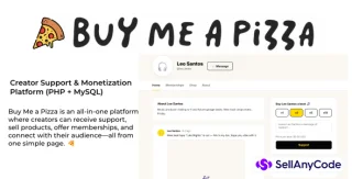 BuymeaPizza Full Source PHP MySQL