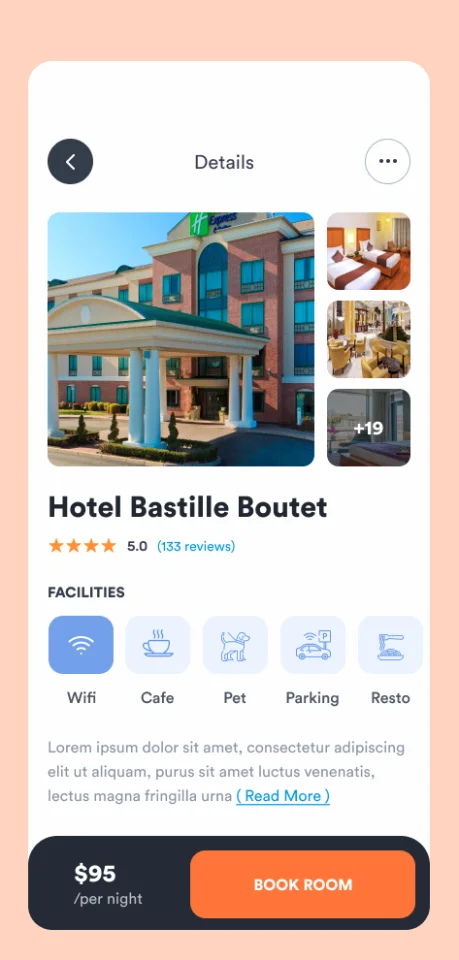 Online Hotel Booking Website in PHP with Source Code — screenshot 3