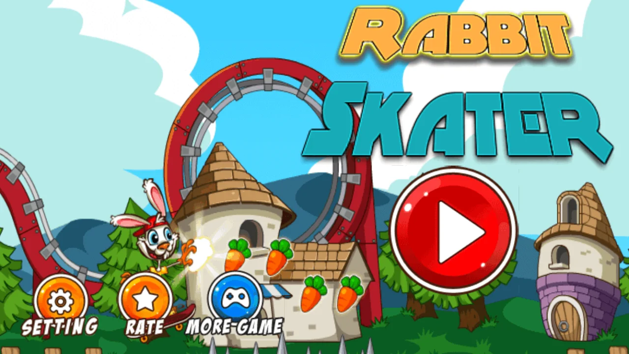 Rabbit Skater — screenshot 1