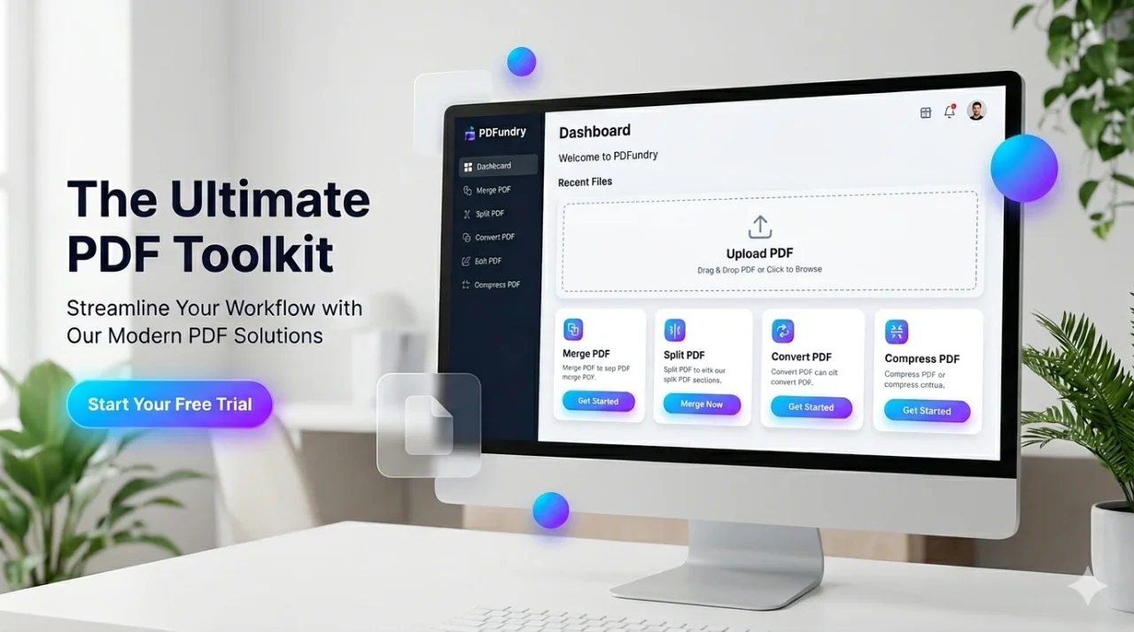 PDF Toolkit Pro All-in-One PDF Editor, Converter & Tools Web App — screenshot 1