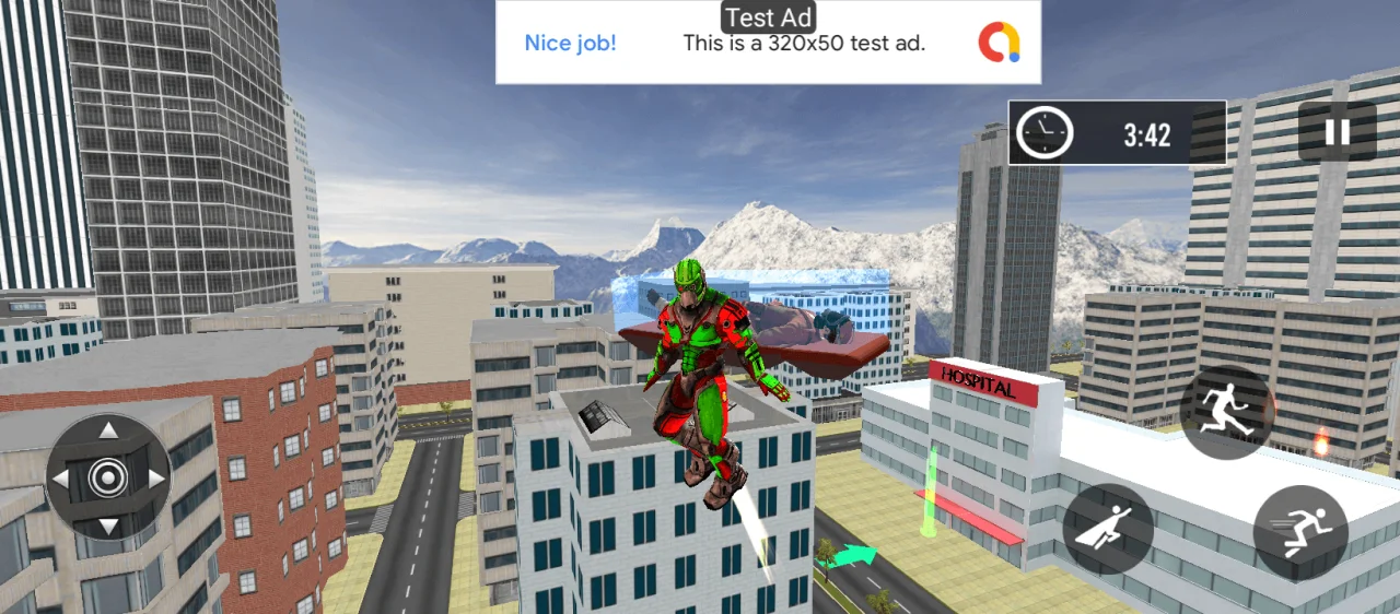 Flying Super Hero Rescue Robot 2021 — screenshot 4