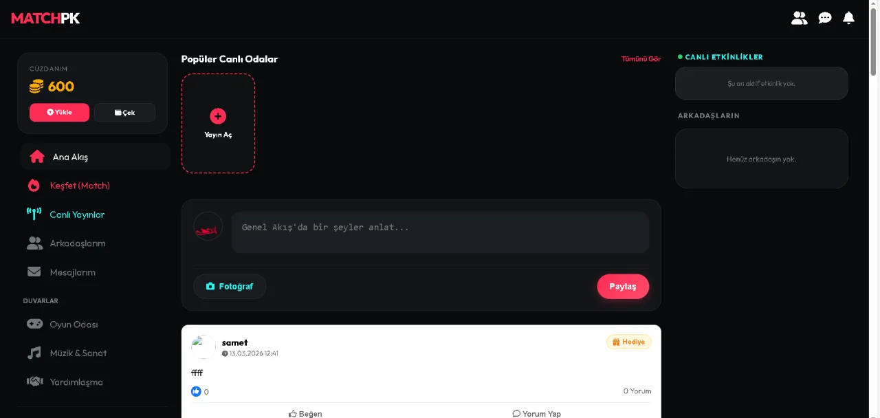 No Annual Fee! Full Code for Dating & Live Streaming — screenshot 1