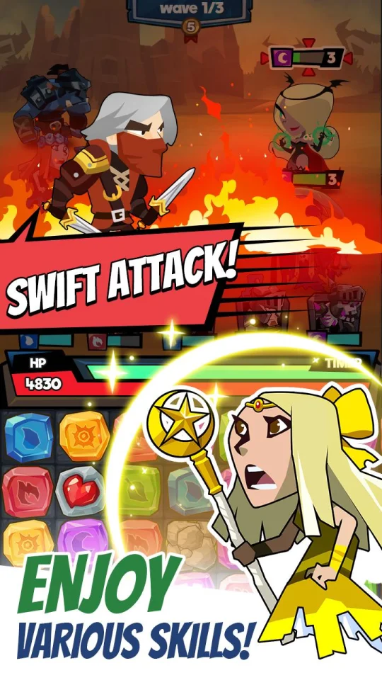 Empires and Dragons: Legendary Puzzle RPG — screenshot 5