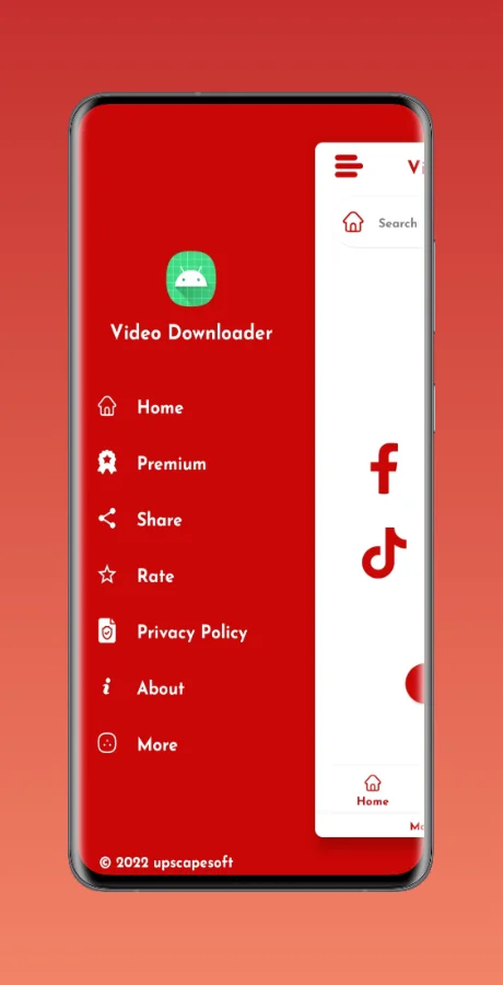 Video Downloader with Browser & PDF Reader | AdMob, Firebase, OneSignal — screenshot 2