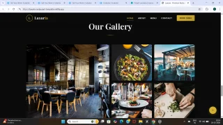 Luxuria Luxury Restaurant HTML Template