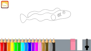 Edukida - Your Own Coloring Aquatic Unity Kids Game for Android and iOS