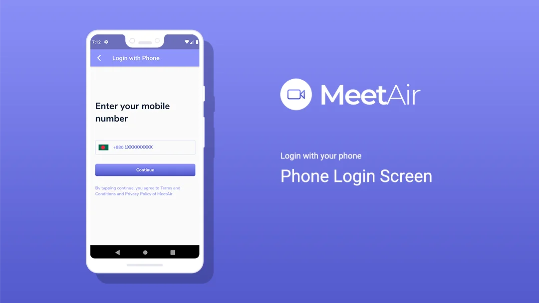 MeetAir - iOS and Android Video Conference App for Live Class, Meeting, Webinar, Online Training — screenshot 5