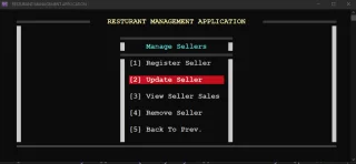 Resturant Management System