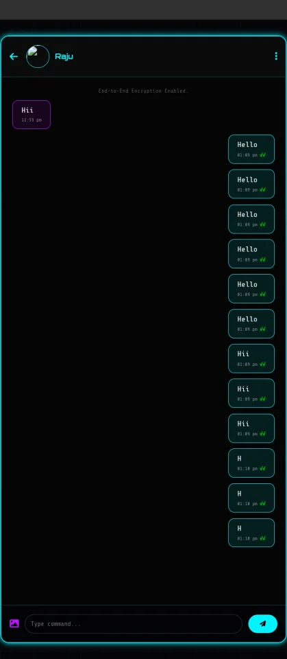 HCyberchat - Advanced Cyberpunk Chat System & Admin Command Center — screenshot 4