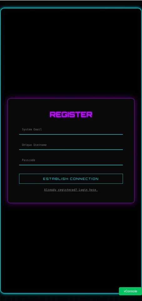HCyberchat - Advanced Cyberpunk Chat System & Admin Command Center — screenshot 2