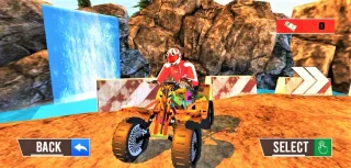 Offroad ATV Quad Bike Mania: Mountain Quad Stunt 64 Bit