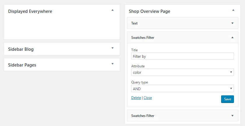 WooSwatches – WooCommerce Color or Image Variation Swatches — screenshot 5