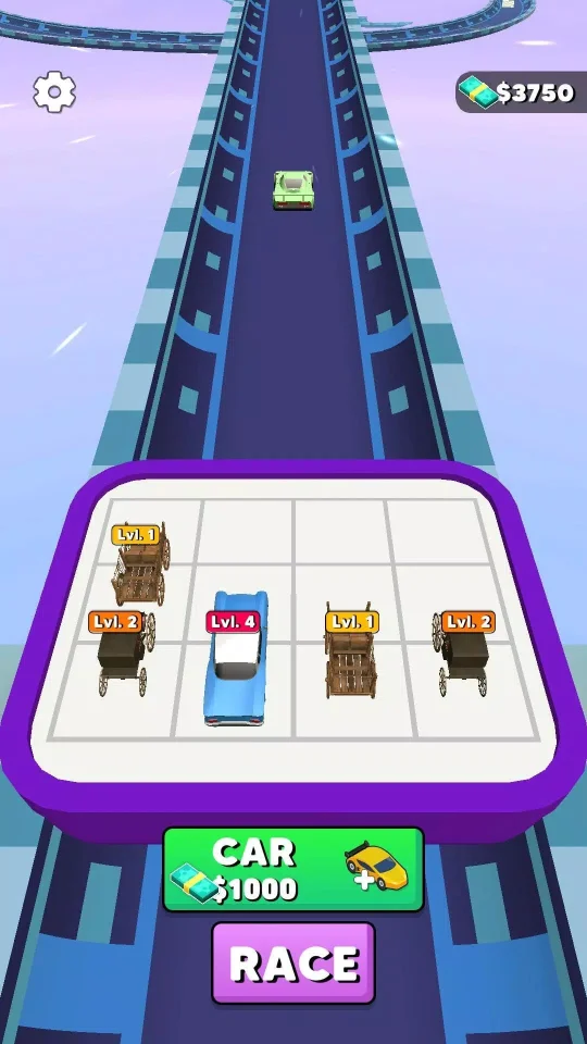 Cars Rally Merge — screenshot 2