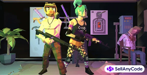 Firelande Survival: Battleground Pixel Fight Freefire