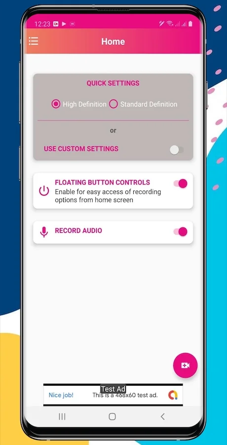 AWK Screen Recorder with Audio (Android 10 Supported) — screenshot 2