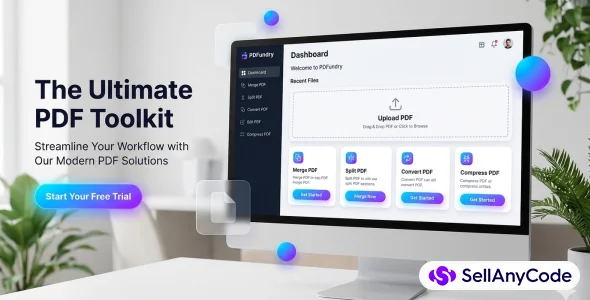 PDF Toolkit Pro All-in-One PDF Editor, Converter & Tools Web App