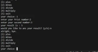 Intermediate Calculator