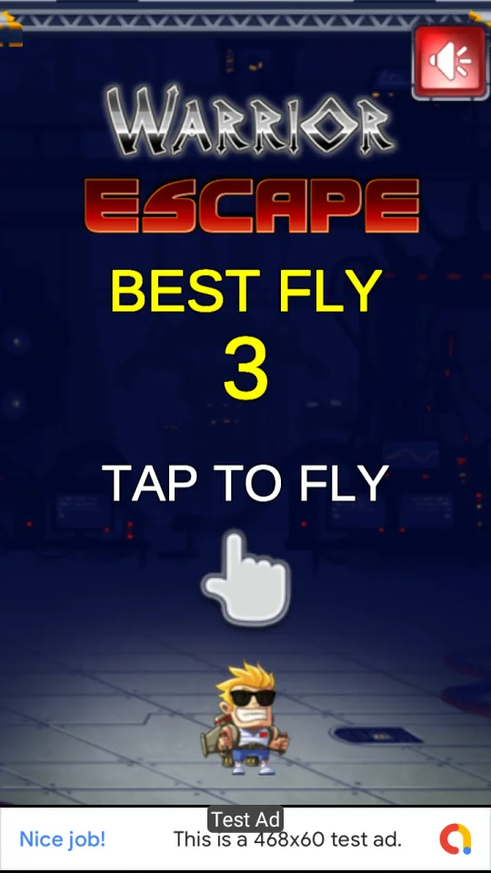 Warrior Escape Full Source Code Project — screenshot 2