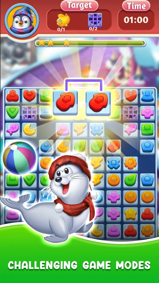 PEW Pengy - Matching Puzzle & PAIR Connection — screenshot 3