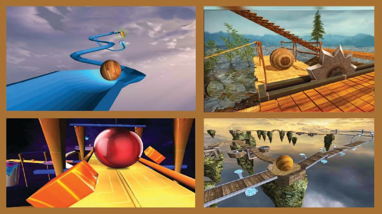 Extreme Ball Balance 3D 64 Bit Source Code — screenshot 1