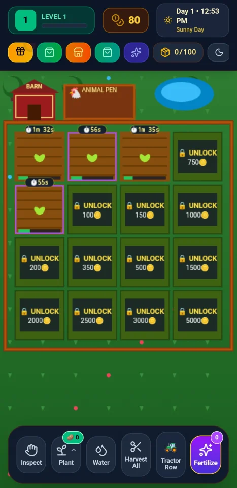 Farm Simulator 2D — screenshot 2