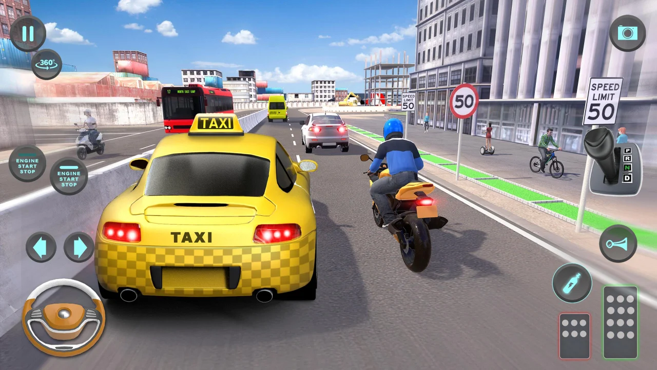 City Taxi Driving Simulator: PvP Taxi Game — screenshot 8