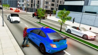 Police Passenger Car Driving Game 3D