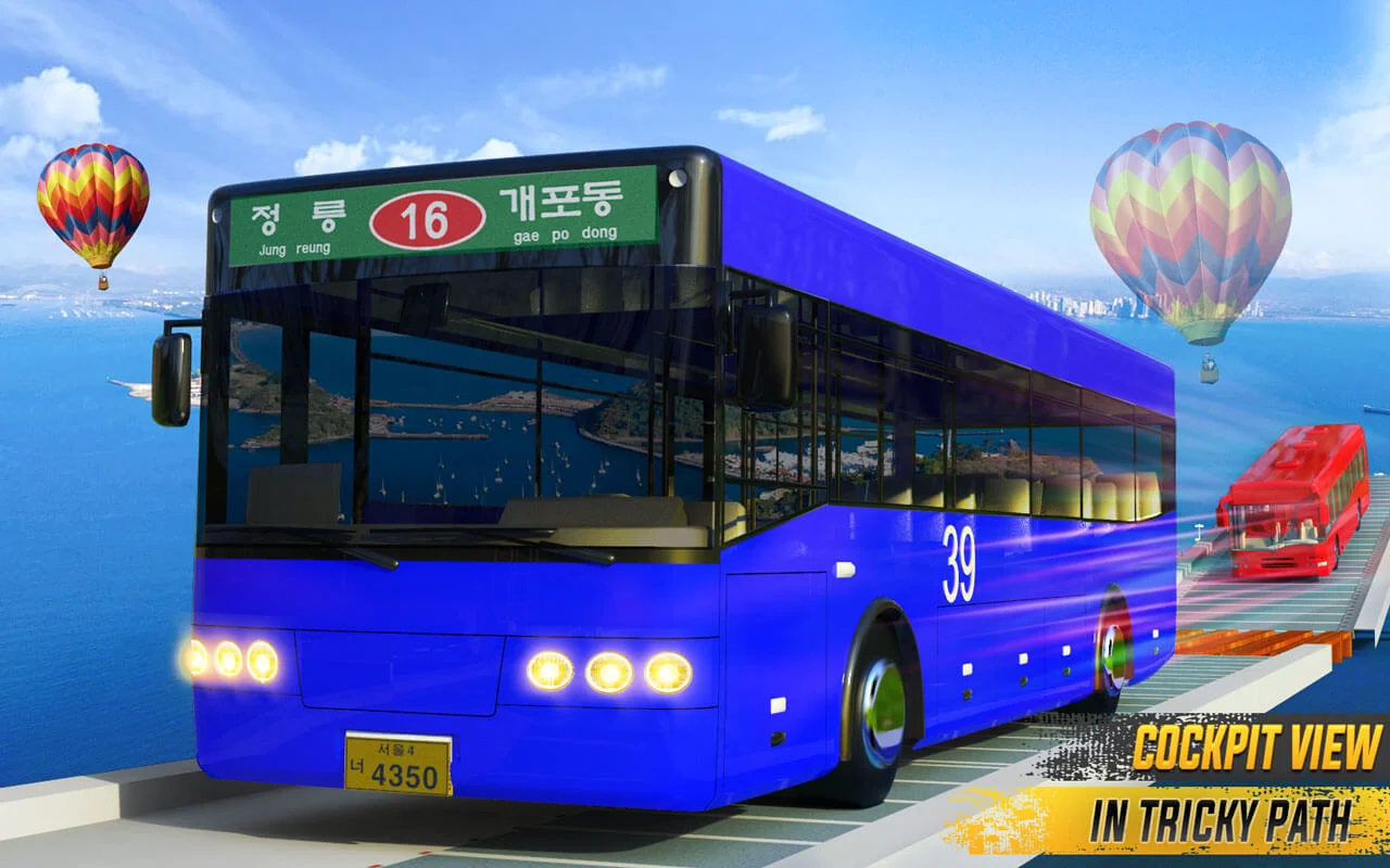 Impossible Advance Bus Driving Crazy Mega Stunt — screenshot 3