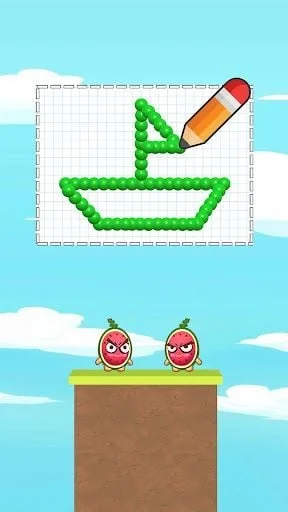 Draw to Crash Watermelon — screenshot 4
