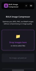 BULK Image Compressor Website Script