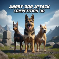 Angry Dog Attack Competition 3D