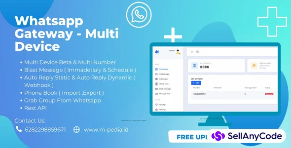Wa Gateway | Multi Device BETA | V3.0 MPWA MD