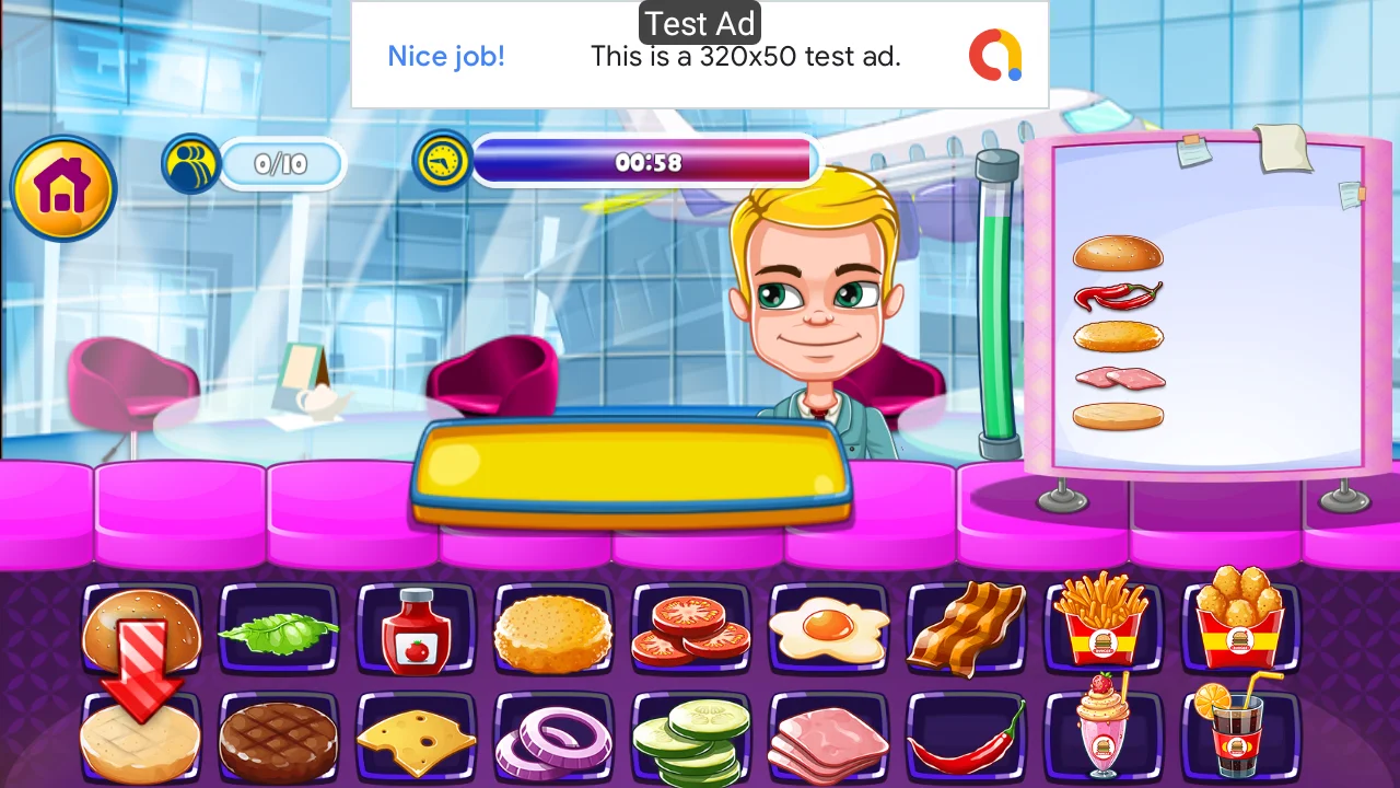 Airport Manager Games Source Code AdMob Unity Ads — screenshot 5