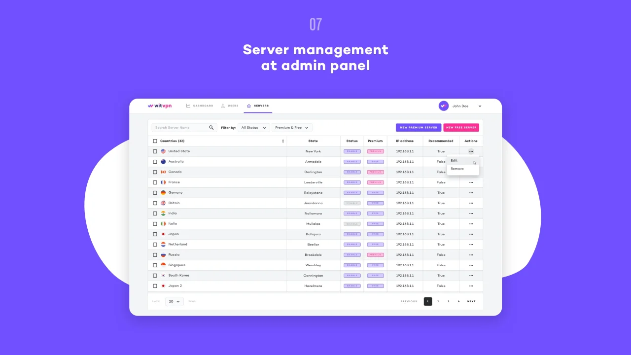 WitVPN - Super Fast, Secure, Stable & Free VPN Proxy for Android — screenshot 7